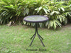 Outdoor Furniture - Outdoor Bistro Table – Resin Wicker & Steel – Maui