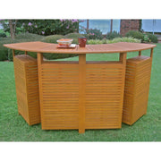 Outdoor Furniture - Outdoor Folding Bar - Balau Wood