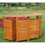 Outdoor Furniture - Outdoor Folding Bar - Balau Wood