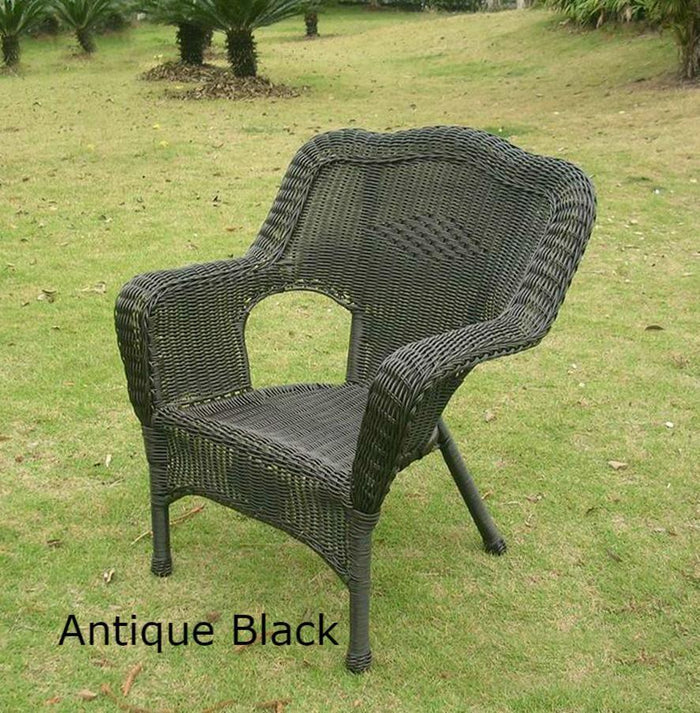Outdoor Furniture - Patio Chair – Resin Wicker & Steel – Maui