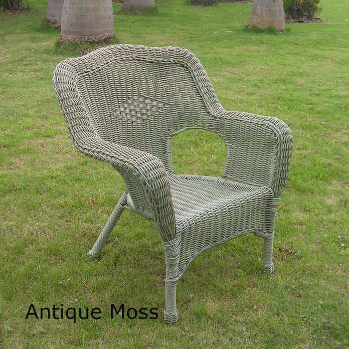 Outdoor Furniture - Patio Chair – Resin Wicker & Steel – Maui