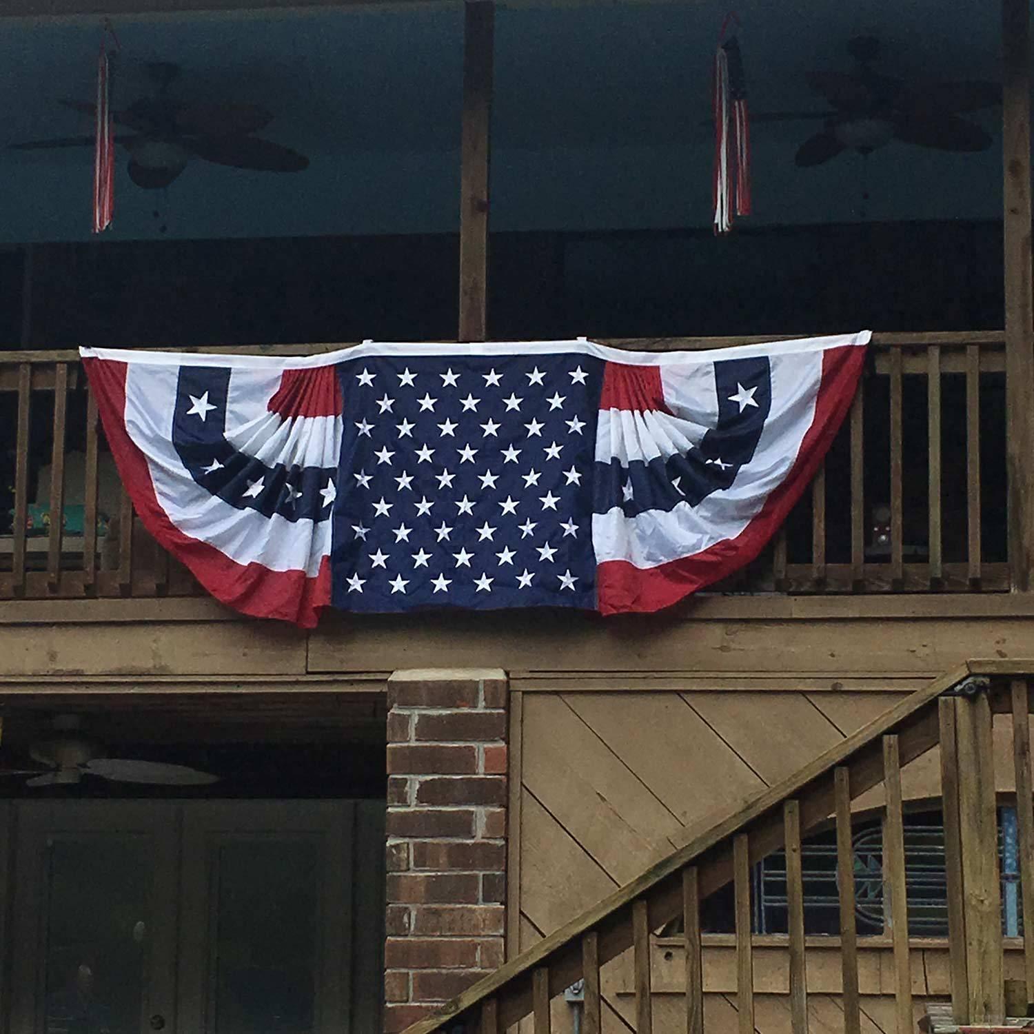 Patriotic Flag Bunting 9' x 3' — My Backyard Decor