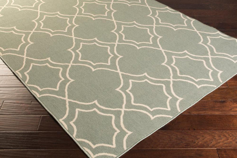 Rugs - Outdoor Rugs Alfresco - Sage & Cream