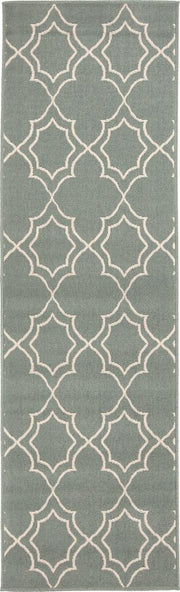 Rugs - Outdoor Rugs Alfresco - Sage & Cream