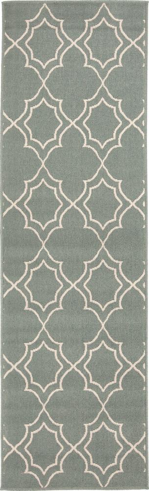 Rugs - Outdoor Rugs Alfresco - Sage & Cream