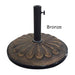 Umbrella Base - Umbrella Base - Resin - 21 Inches - Adjustable Bronze